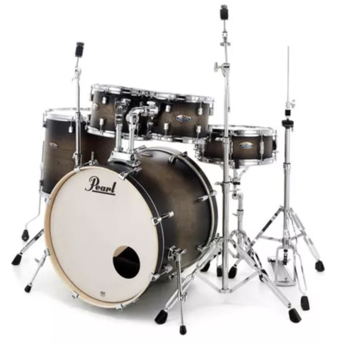 Pearl Decade Maple 22" 5pz Satin Black Burst main product photo