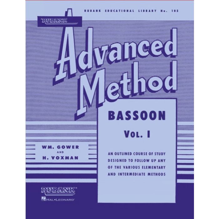 Voxman Gower Advanced Method Bassoon 1 R ubank main product photo
