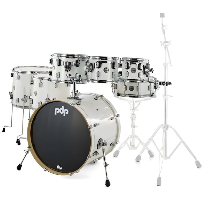 PDP Concept Maple 22" 7pz pearlescent white main product photo