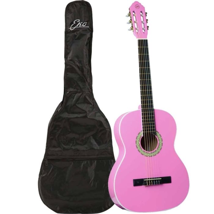 Chitarra Classica Eko CS10 pink main product photo