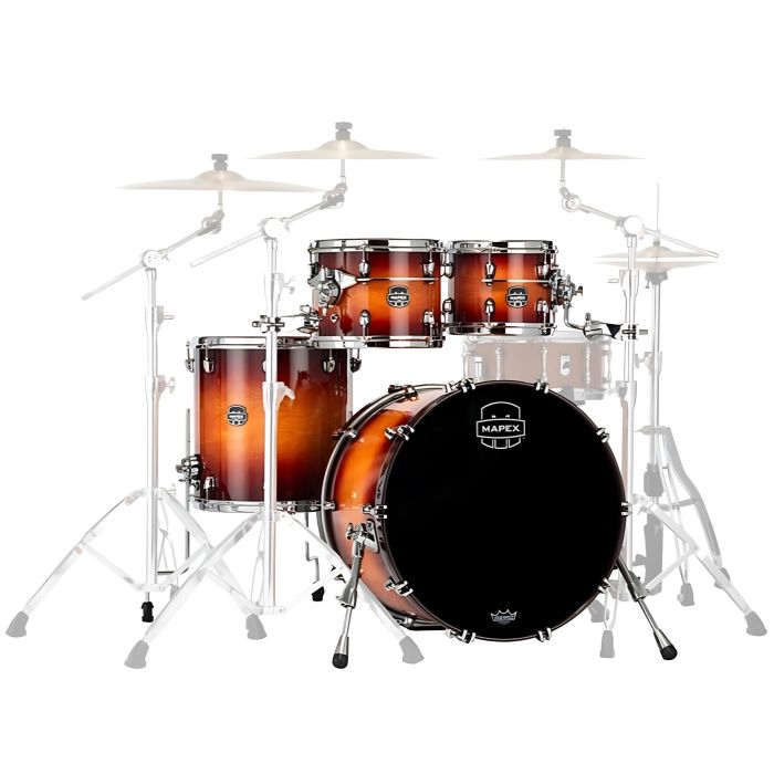 Mapex Saturn Evolution 22" SE529XBPO Birch Rock exotic sunburst 4pz main product photo