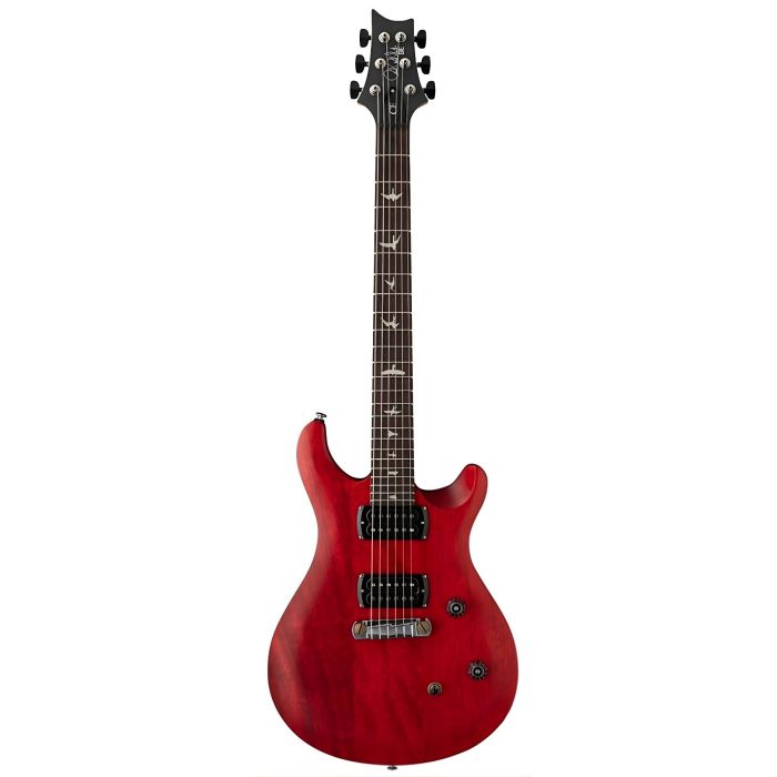 PRS SE CE 24 Standard Chitarra Elettrica satin stoptail vintage cherry con borsa main product photo