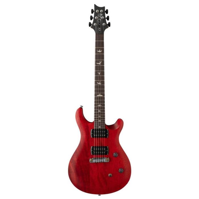 PRS SE CE 24 Standard satin Chitarra Elettrica vintage cherry con borsa main product photo