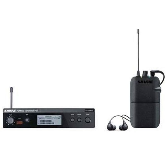 Shure PSM300, P3T, P3R, 112GR In-Ear Monitor main product photo