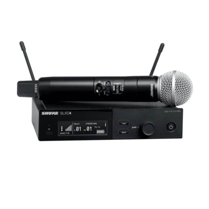 Radiomicrofono palmare Shure SLXD24E/SM58 main product photo