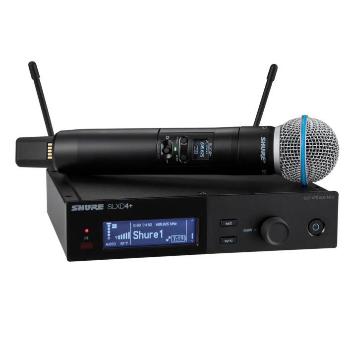 Shure SLXD24+BETA58 Radiomicrofono palmare main product photo