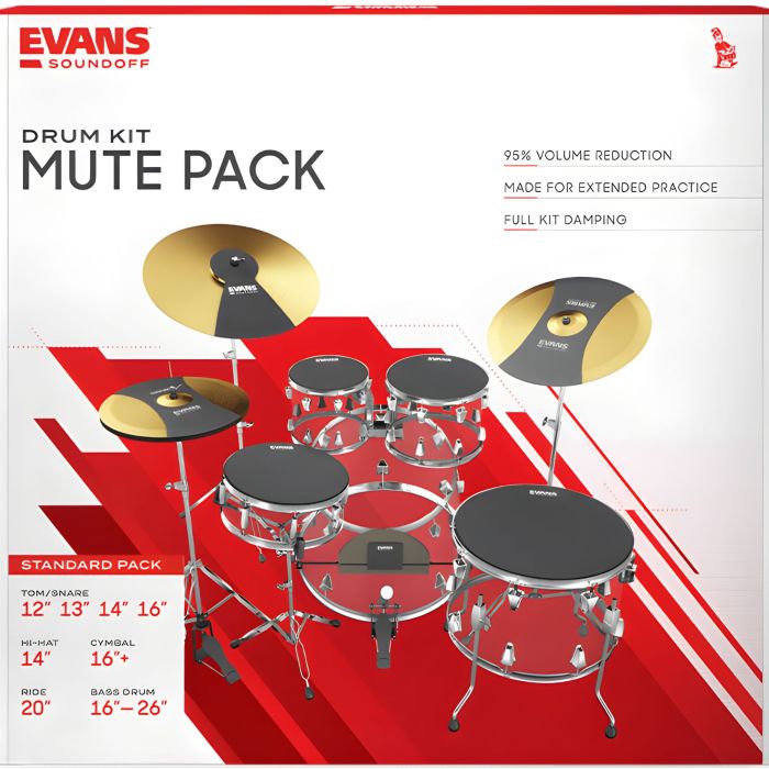 Evans SoundOff SOSETSTD Set sordine Standard main product photo