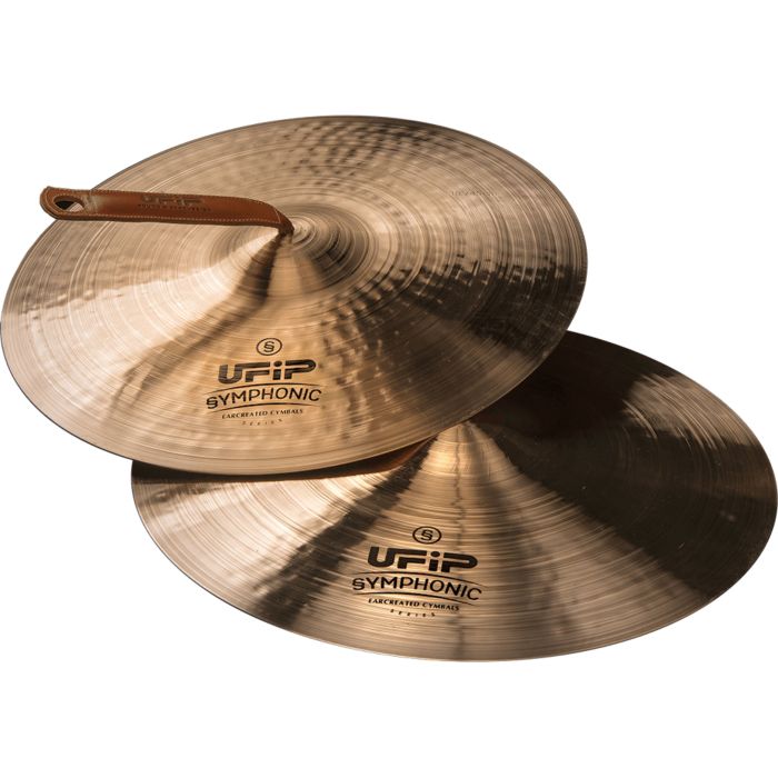 Ufip 18" Symphonic Viennese medium Coppia Piatti con manali main product photo