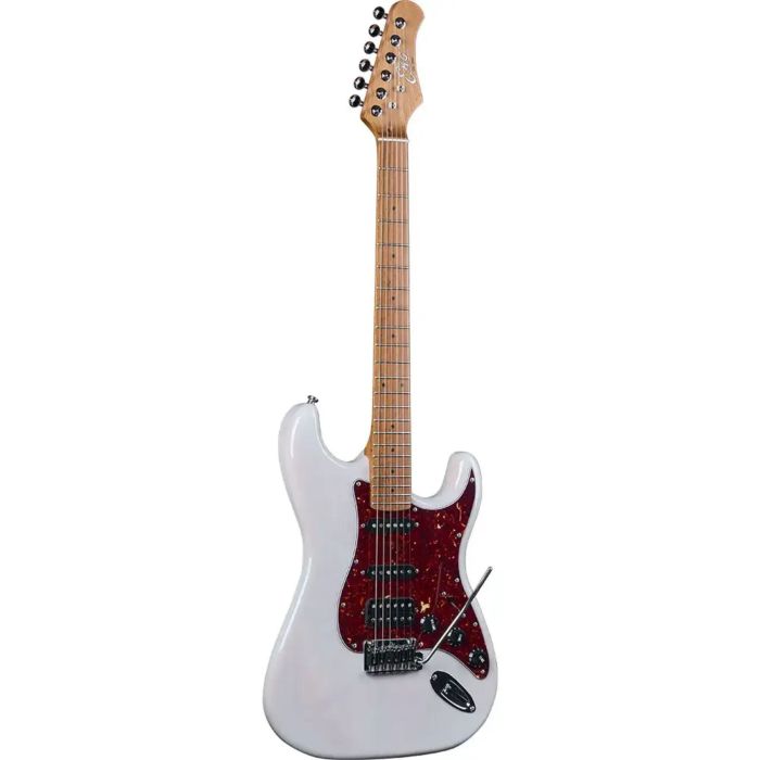Eko ST-451 Chitarra Elettrica transparent white main product photo