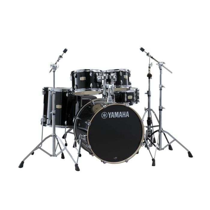 Yamaha Stage Custom Birch 22" 5pz + Hardware Raven Black main product photo