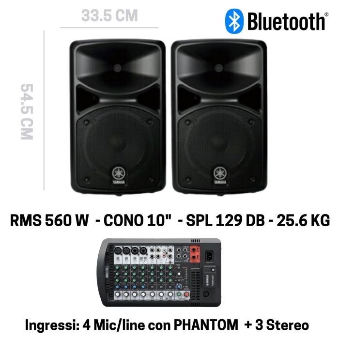 Yamaha STAGEPAS 600BT main product photo