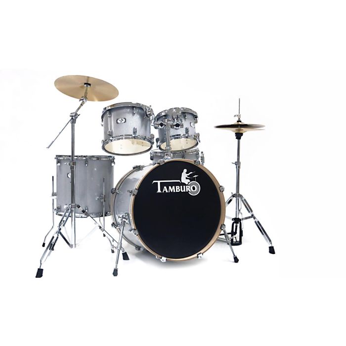 Tamburo T5 22" 5pz Silver Sparkle Completa timp.14" main product photo