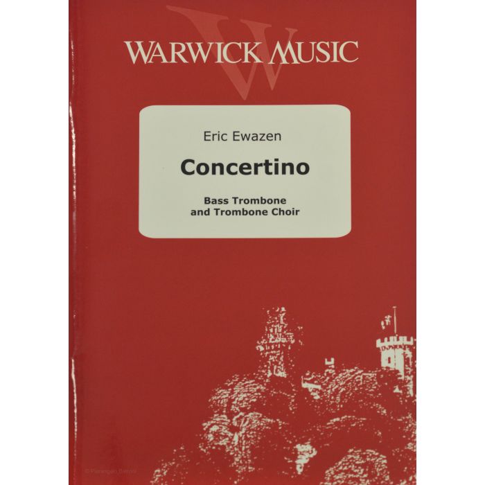 E.Ewazen Concertino per ensemble e Trombone Basso main product photo