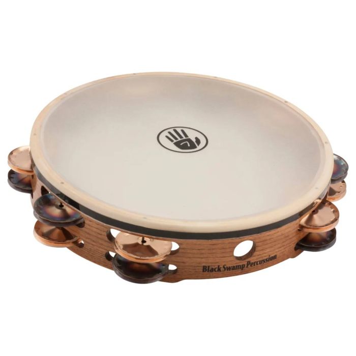 Black Swamp Sound Art TC1S Tamburello 10" piattini alpacca e bronzo pelle sintetica main product photo