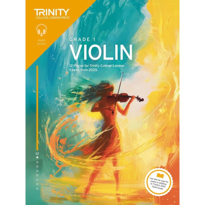 Trinity Violin 12 exam pieces from 2025 grade 1 main product photo