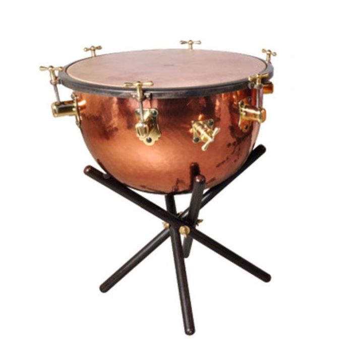 Timpano Adams Barocco rame martellato 23" con vite accordatura centrale main product photo