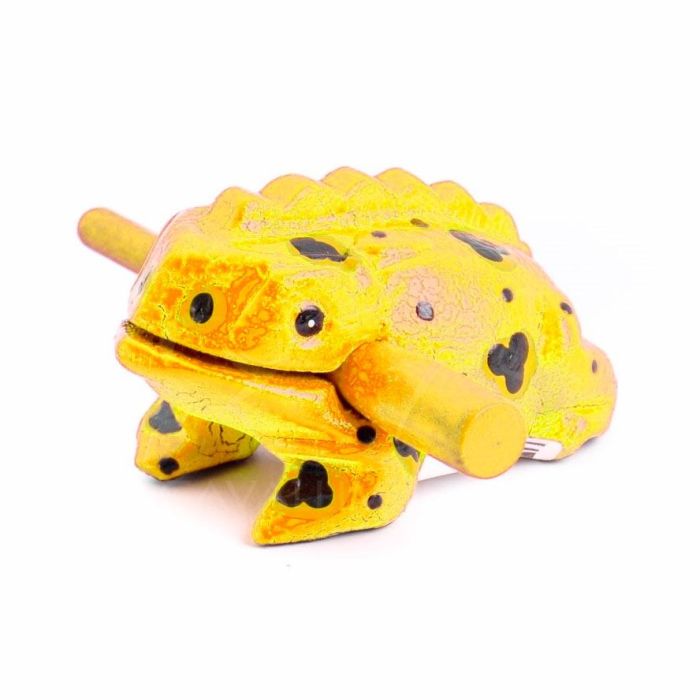 Tone Block AfroTon rana 8cm yellow main product photo