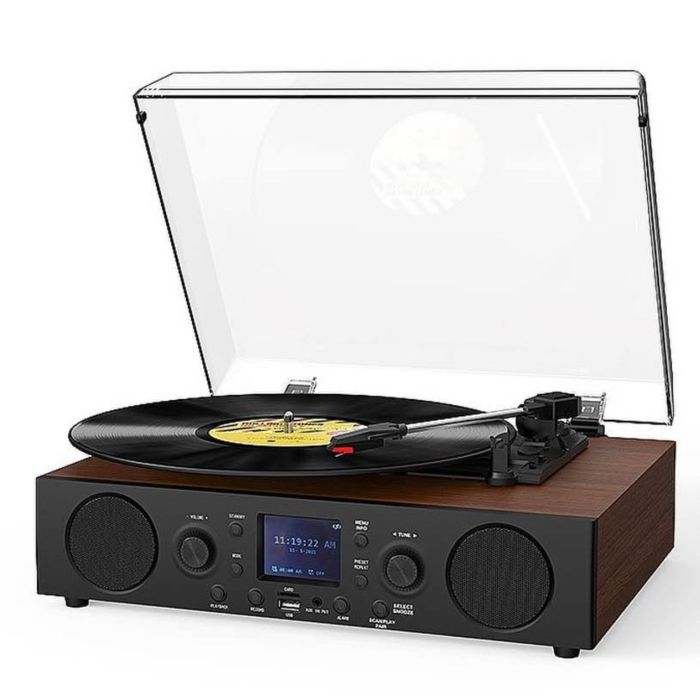 Giradischi Audizio Tulsa Record Player Centre DAB/BT main product photo