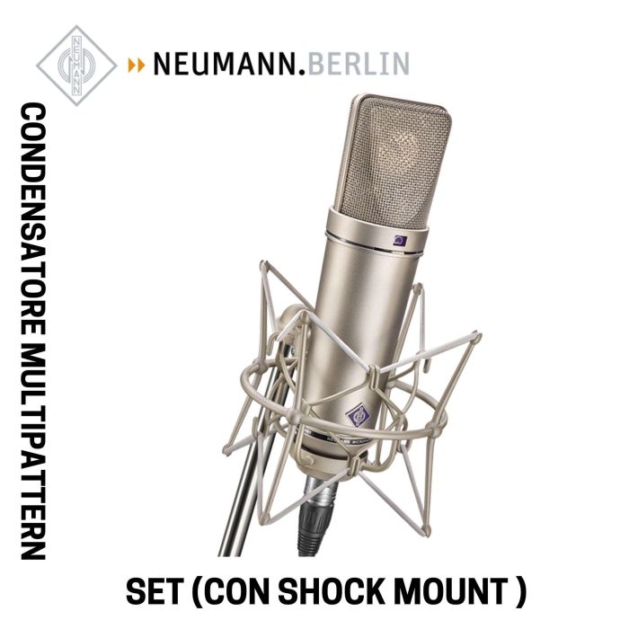 Neumann U87 Ai con sospnesione elastica Rycote main product photo