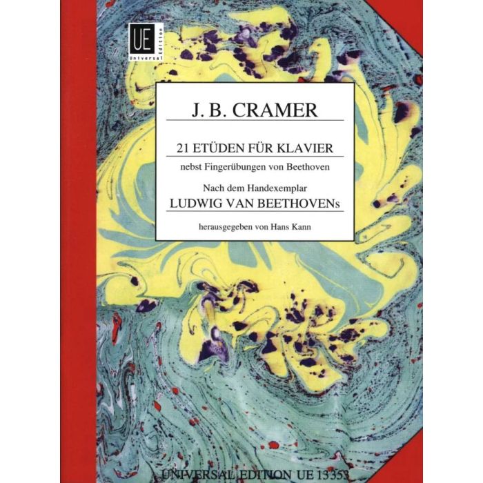J.B.Cramer 21 etuden fur klavier Beethoven main product photo