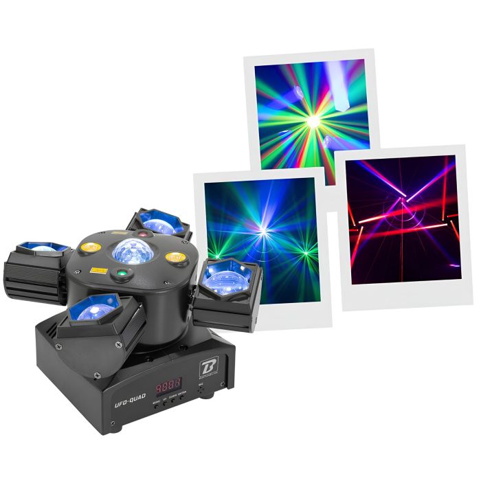 Boomtone UFO-QUAD Proiettore Led main product photo