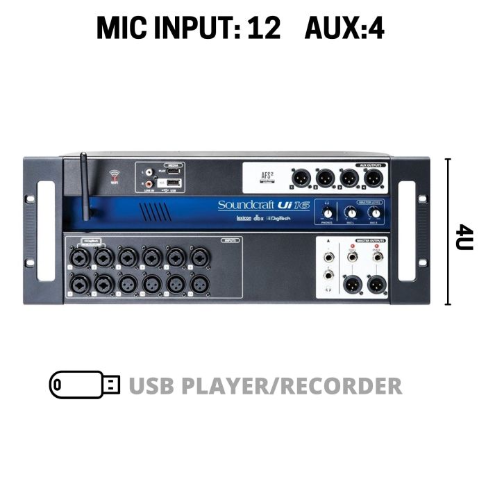 Soundcraft UI16 main product photo