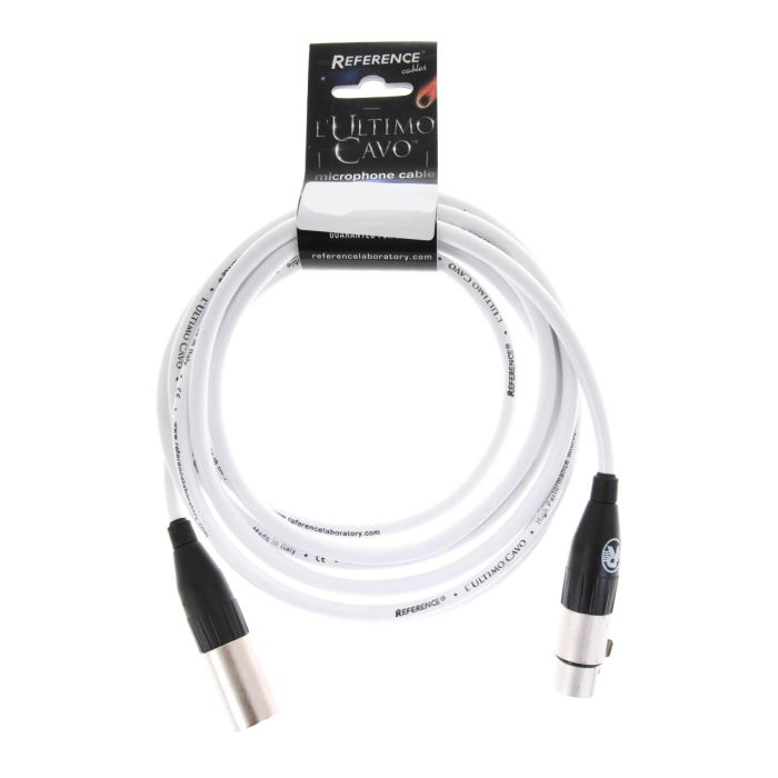 Cavo XLR/XLR 5 mt Reference serie Ultimo Cavo amphenol bianco main product photo