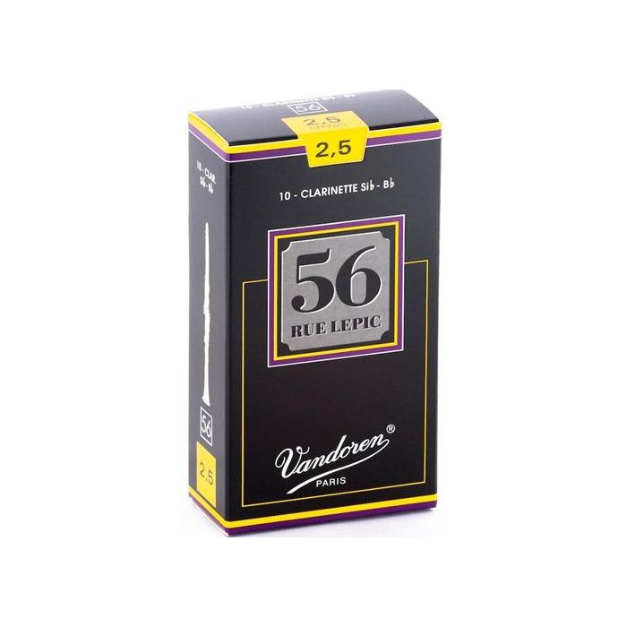 Ance Clarinetto Sib n.2.5 Vandoren 56 Rue Lepic 10pz CR5025 main product photo