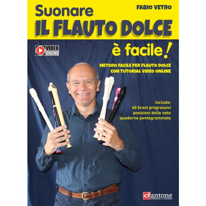 F.Vetro Suonare il flauto dolce è facile! main product photo