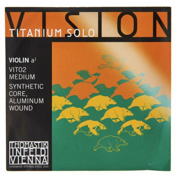 Corda Violino 4/4 Thomastik Vision Titanium Solo VIT02 corda violino LA main product photo