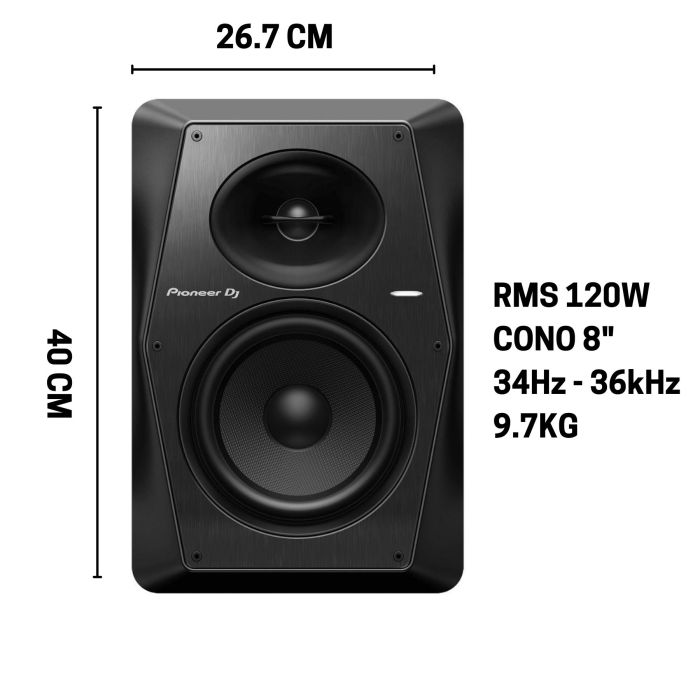 Pioneer DJ VM-80 Black main product photo