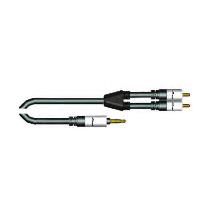 Cavo mini jack st/2 rca 3 mt Audiodesig main product photo