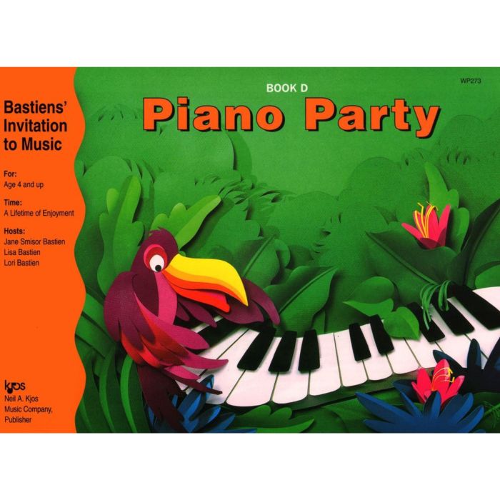 Bastien Piano party D main product photo