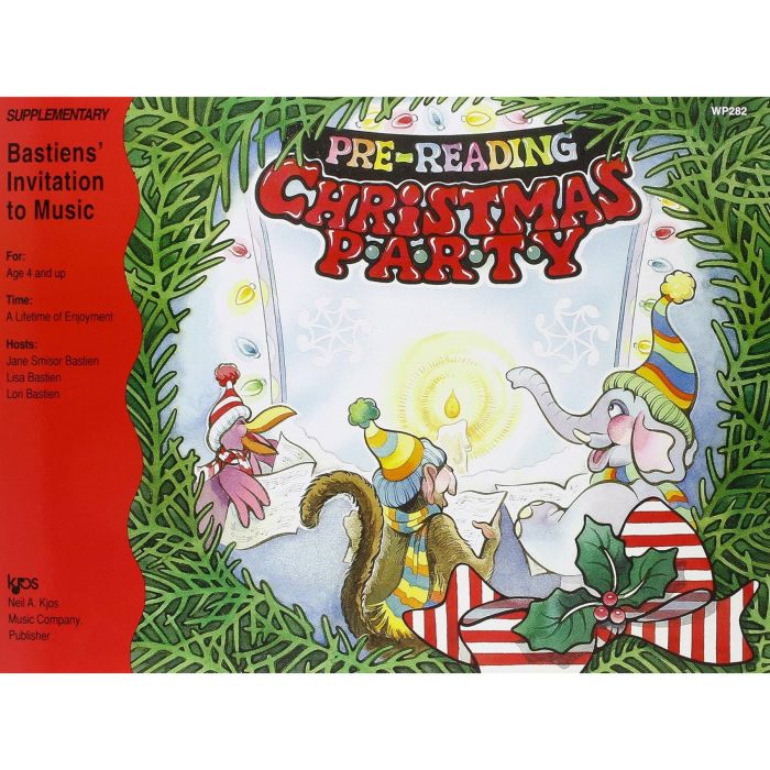 Bastien Christmas Party Book A main product photo