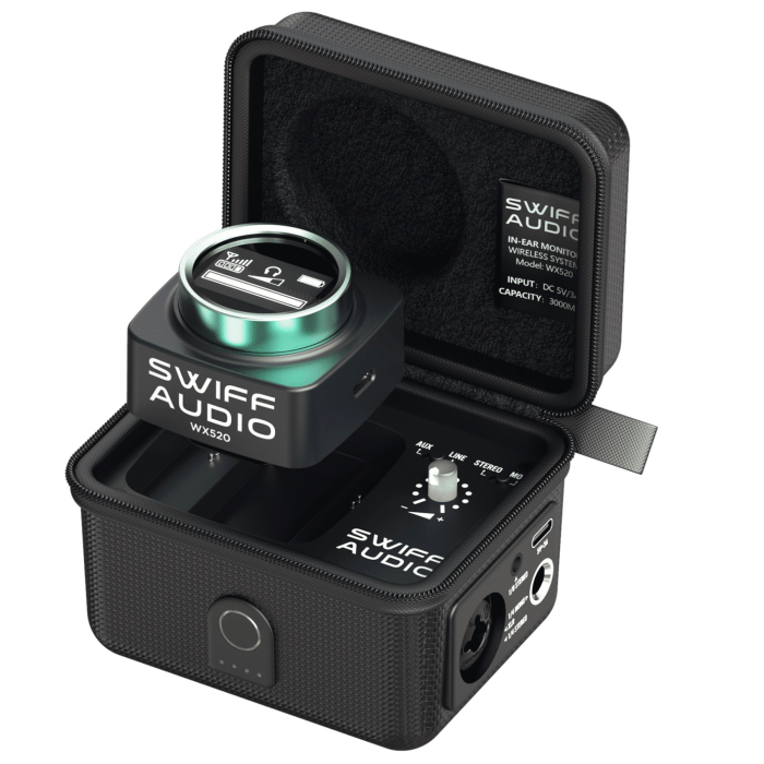 Swiff Audio WX-520 IN-Ear Monitor wireless main product photo