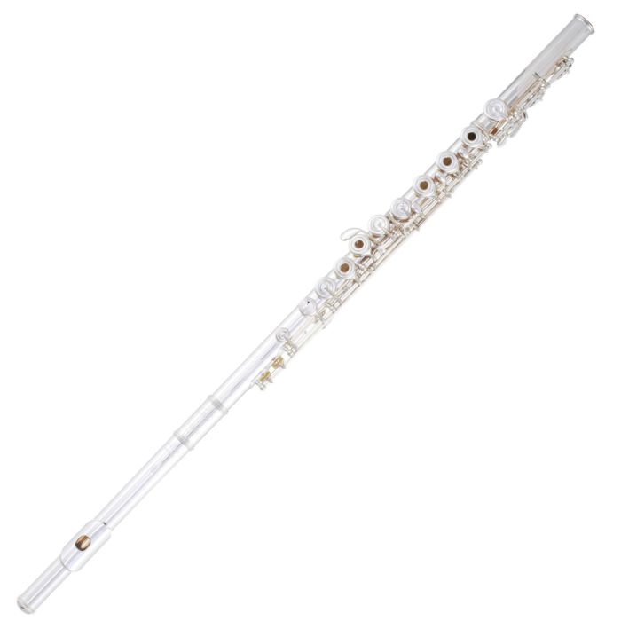 Flauto Yamaha YFL577 fori aperti non in linea Mi snodato testata in argento (Silver 952) main product photo