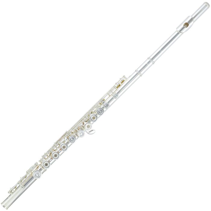 Flauto Yamaha YFL272SL fori aperti non in linea, Mi snodato, boccola argento main product photo