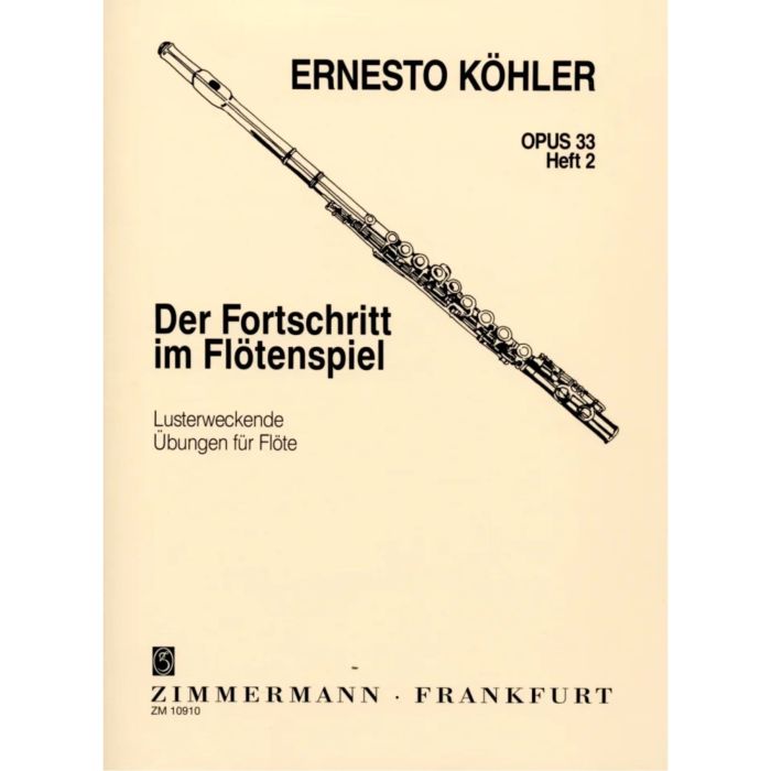 E.Kohler The Flutist's Progress Op. 33 Vol.2 main product photo