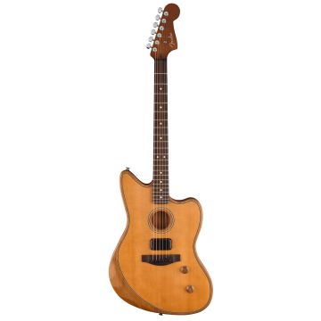 Fender Acoustasonic Standard Jazzmaster aged natural Chitarra Elettrica/Acustica 
