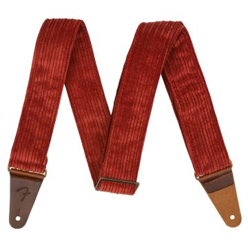 Fender Corduroy Guitar Strap Antique Cherry Fender Corduroy Guitar Strap Antique Cherry