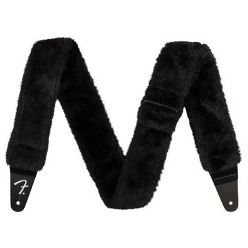 Fender Poodle Plush black strap Fender Poodle Plush black strap