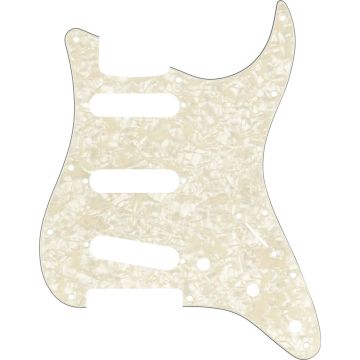 Fender Battipenna Stratocaster 11 fori Aged White Moto Fender Battipenna Stratocaster 11 fori Aged White Moto