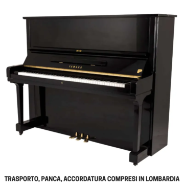 YAMAHA U3 NERO CON PANCA USATO