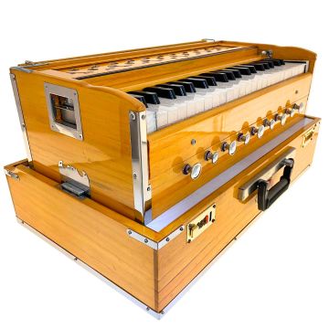 Harmonium Sattva Professionale 3.5 Ottave legno chiaro