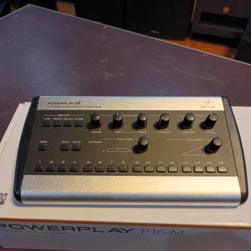 Mixer Personale Monitor BEHRINGER P16M per Cuffia USATO