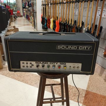 TESTATA CHITARRA ELETTRICA SOUND CITY 120