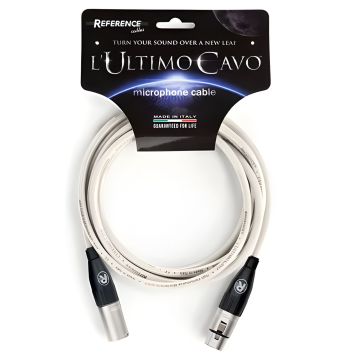 Cavo XLR/XLR 3 mt Reference serie Ultimo Cavo bianco