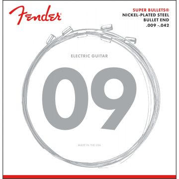 Fender 3250L Super Bullets 09/42 corde chitarra elettrica