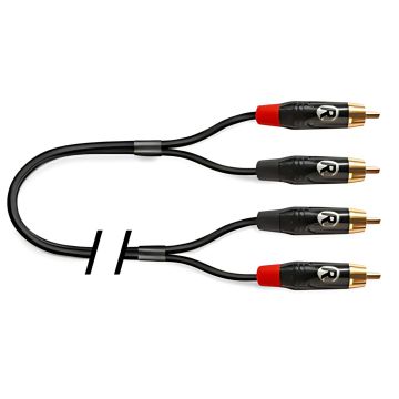 Cavo 2 rca/2 rca 0.65 mt Reference Line Cable RCA Dammi un cavo!