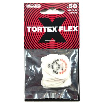 Dunlop 428XP.50 Blister plettri Tortex Flex X 12pz 0,50mm